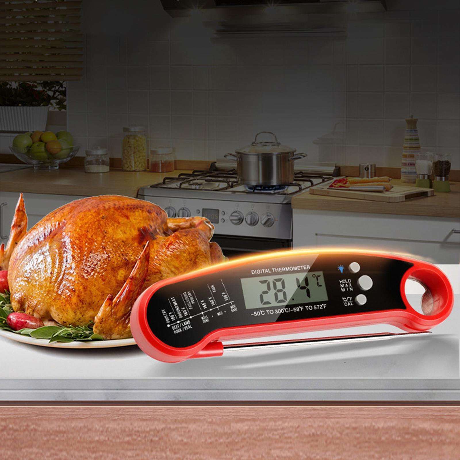 Kitchen BBQ Thermometer Precision Grill Thermometer for BBQ Deep Fry