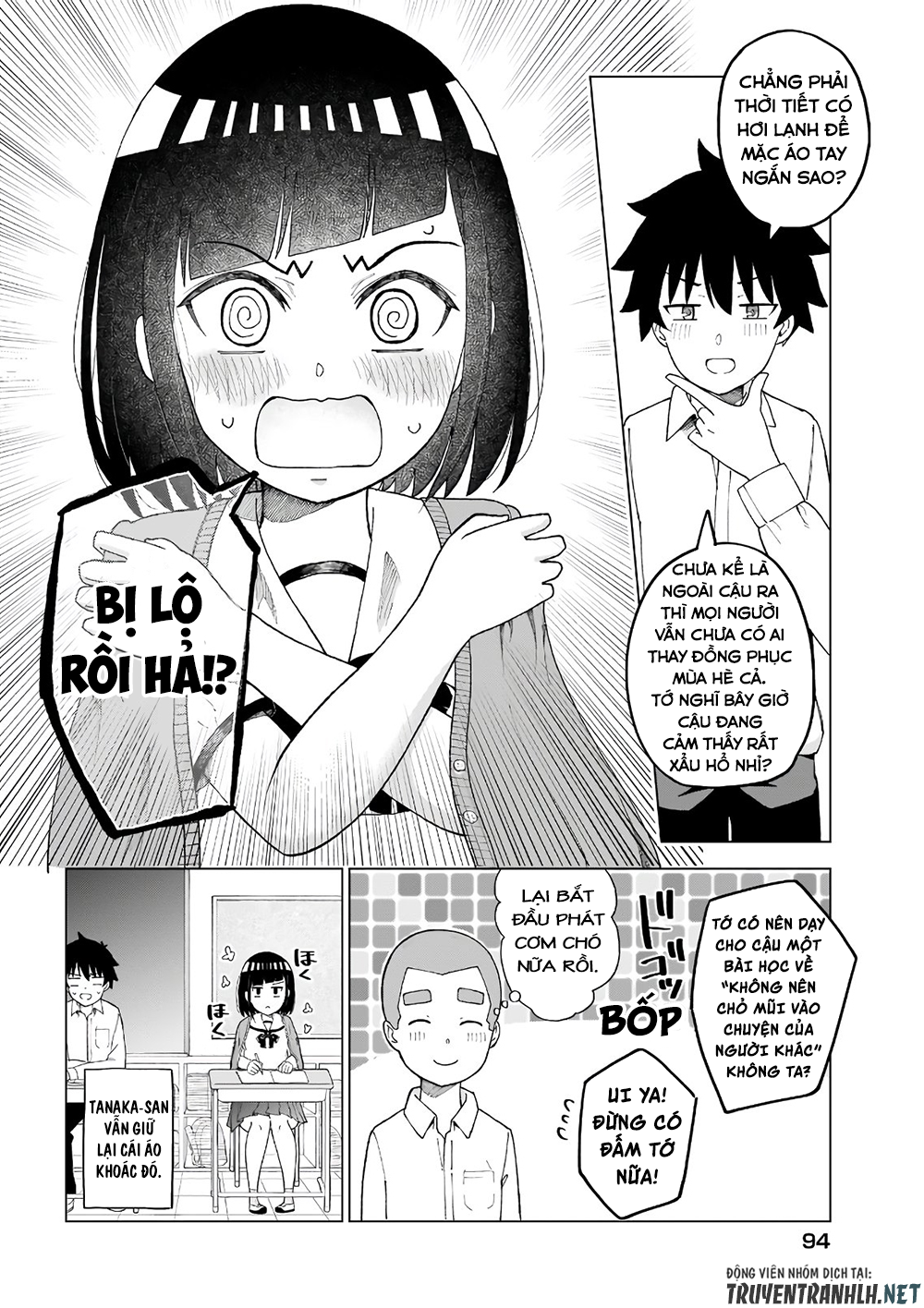 tanaka-san trong lớp tôi thật sự là siêu đáng sợ chapter 39 4