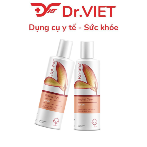 Gel Vệ Sinh Phụ Khoa Kolorex Vaginal Care Wash 100ml