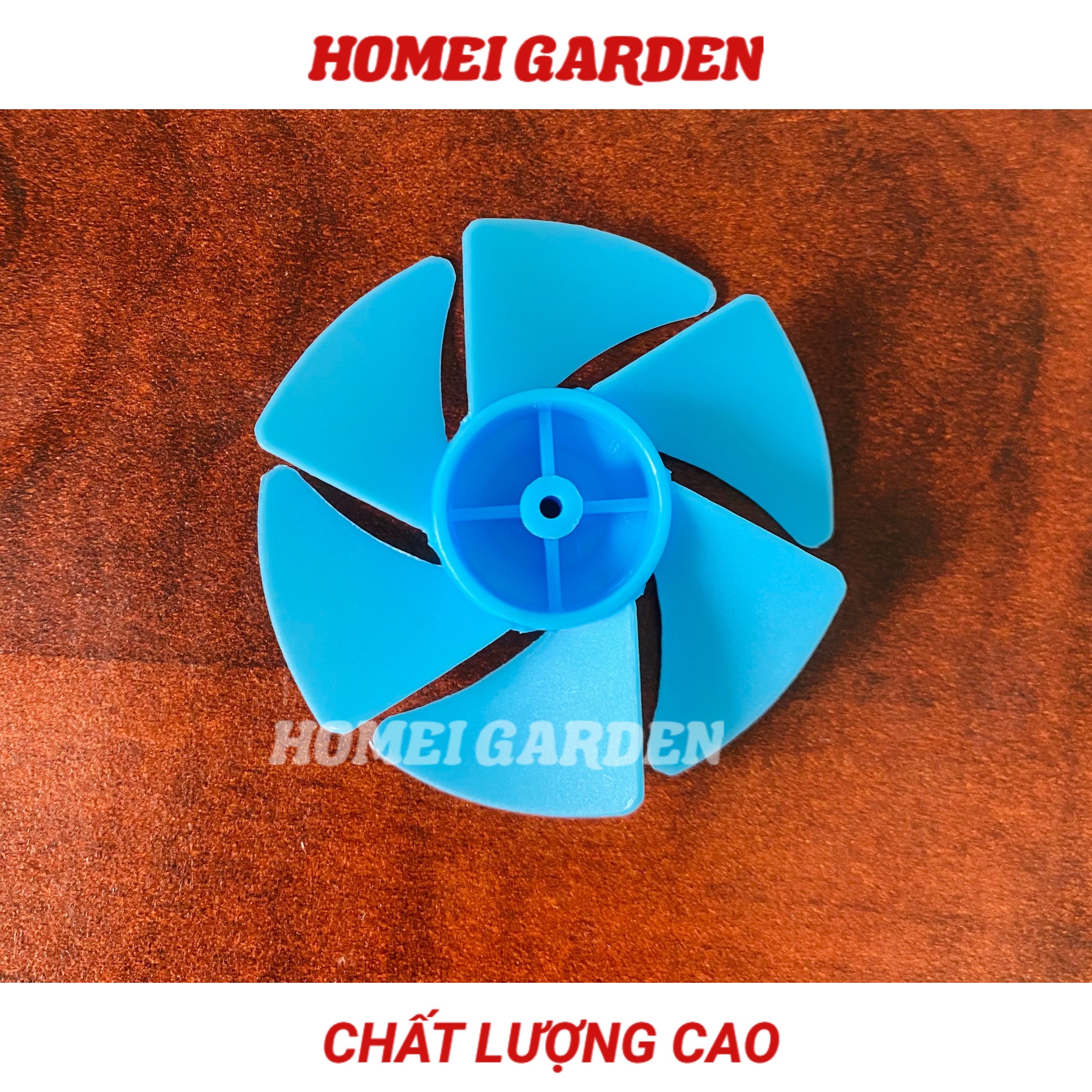 Cánh quạt mini 6 cánh đường kính 50mm gắn chặt với trục 2mm - HM0043
