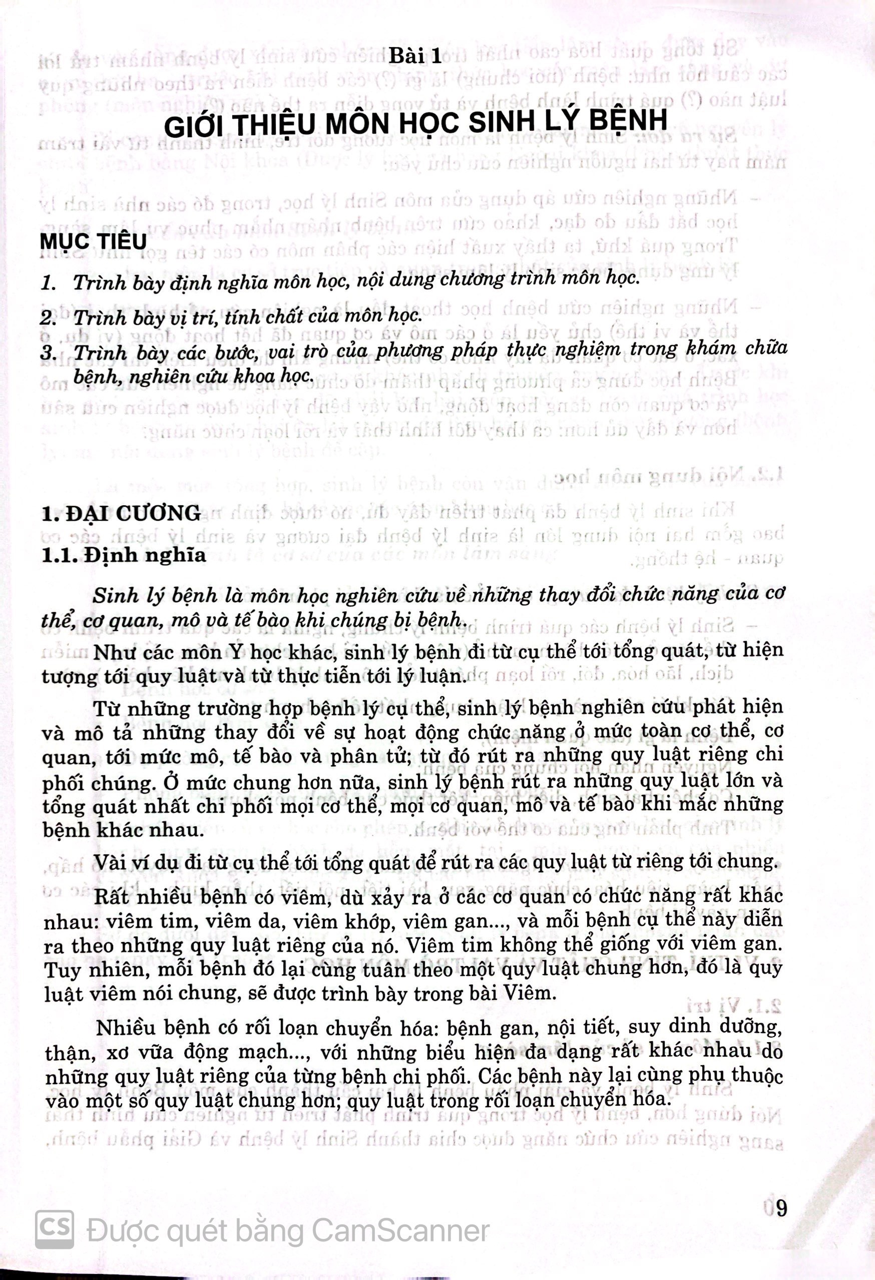 Benito - Sách - Sinh lý bệnh và miễn dịch (phần sinh lý bệnh học) - NXB Y học