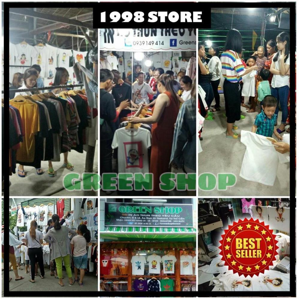 Áo Thun Naruto in 2 mặt Tay Lỡ Unisex