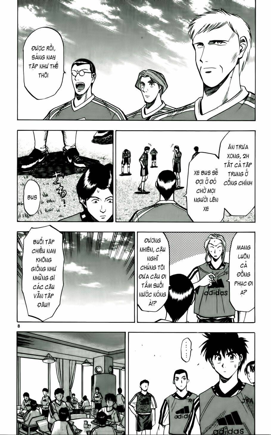 vũ điệu trên sân cỏ - fantasista chapter 43 8