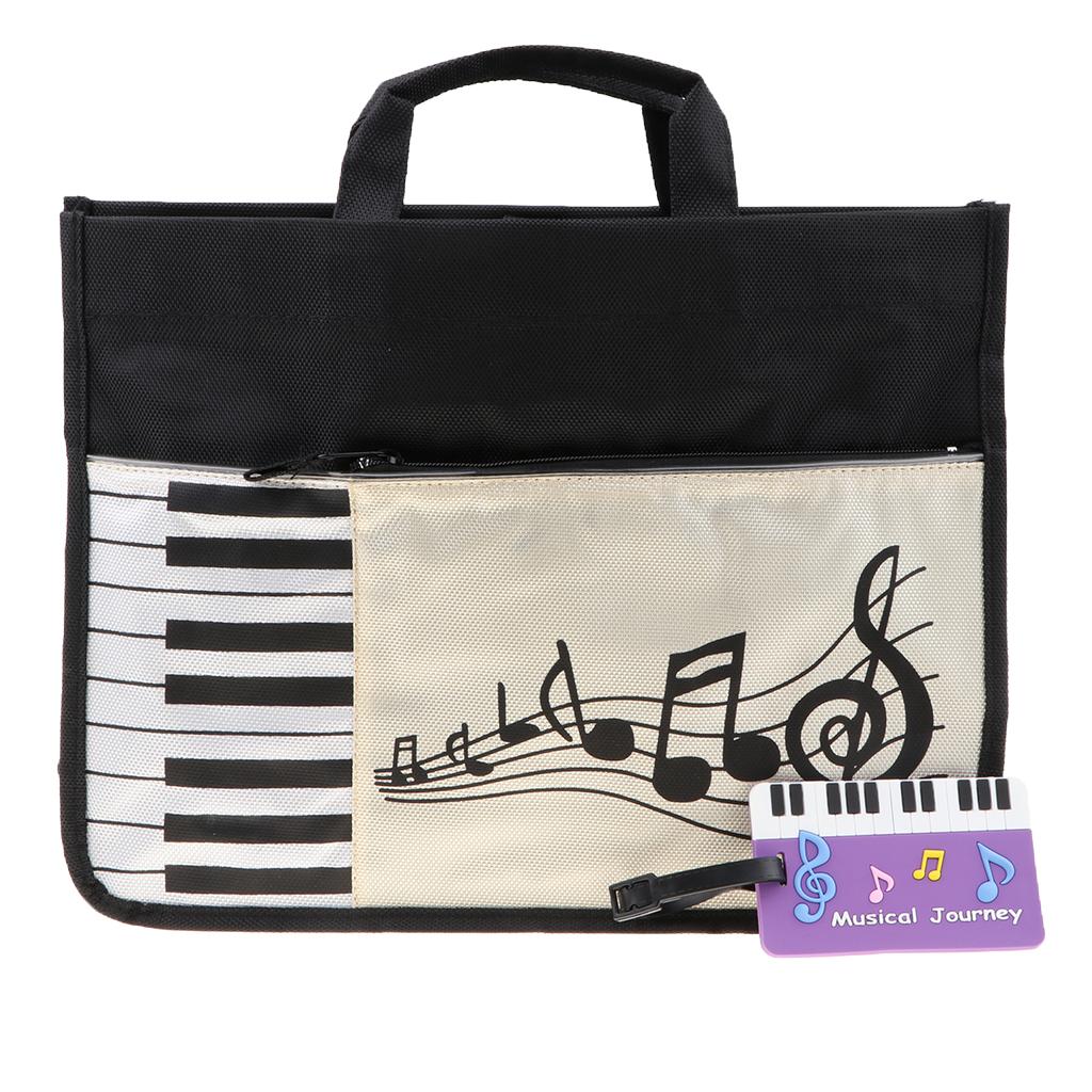Sunnimix Nhạc Cụ Bàn Phím Piano Túi Cầm Tay Đeo Vai Túi Satchel