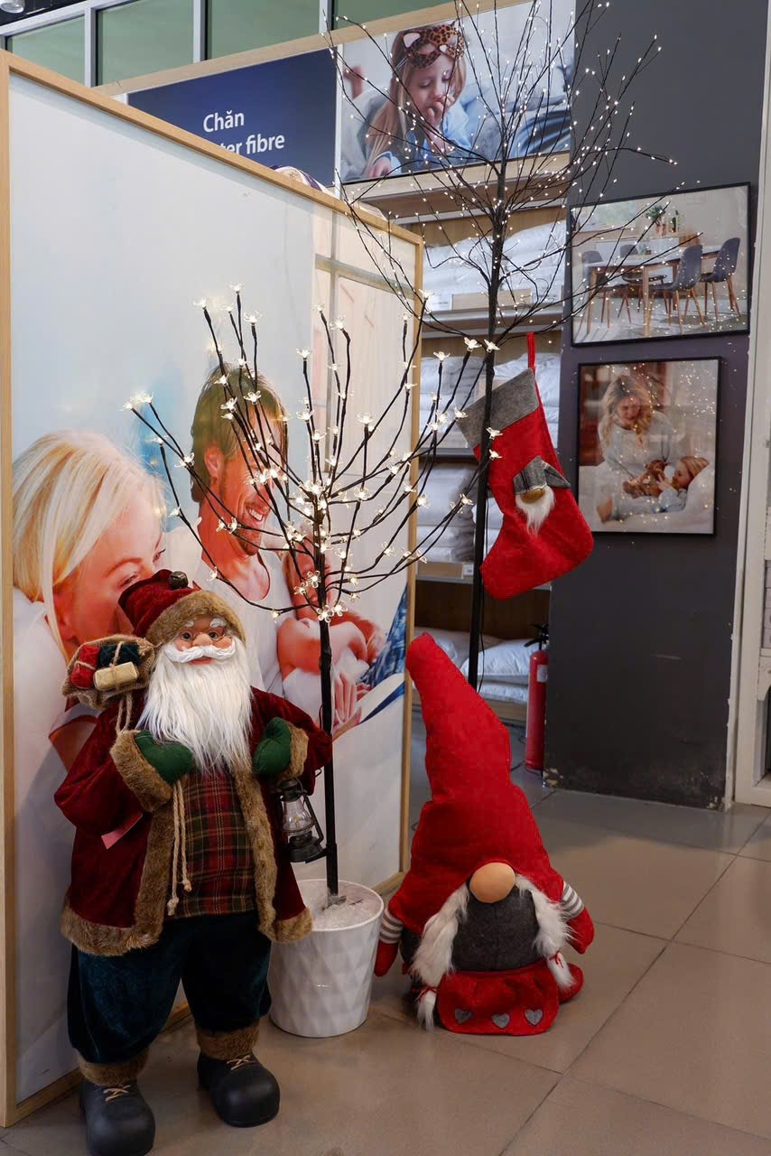 Ông già Noel | JYSK Hornsten | polyethylene/polyester | nhiều màu | R44xD25xC80cm