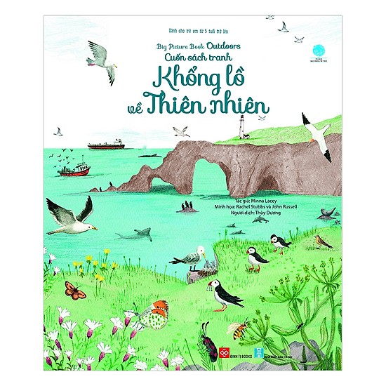 Cuốn Sách Kiến Thức Bách Khoa Cho Bé Cực Hay: Big Picture Book Out Doors - Cuốn Sách Tranh Khổng Lồ Về Thiên Nhiên