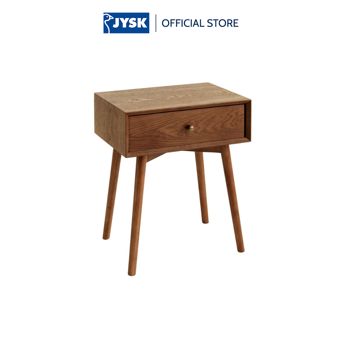 Tủ đầu giường | JYSK Hokksund | gỗ công nghiệp | nâu | R45xS33xC55cm