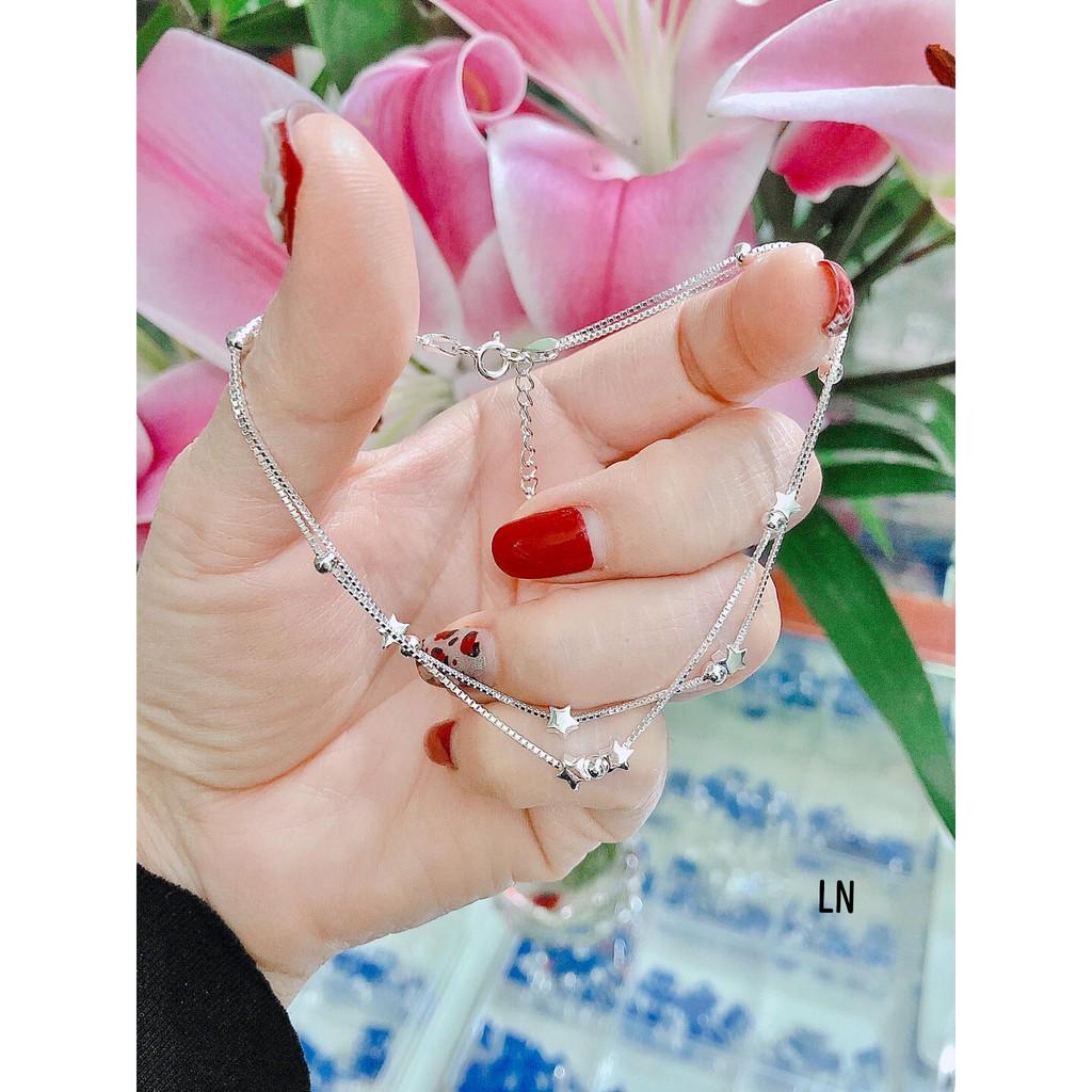 Lắc chân nữ thời trang,phụ kiện trang sức rẻ,Vàng bạc an chi