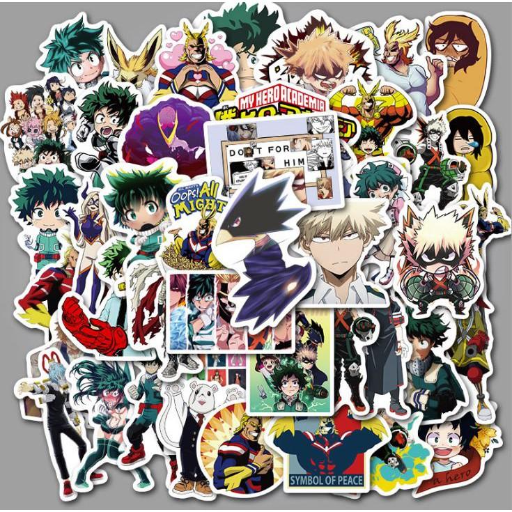 Sticker dán cao cấp HOẠT HÌNH ANIME MY HERO ACADEMIA Cực COOL ms#10