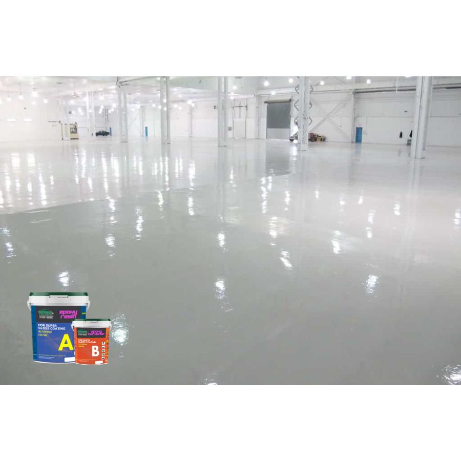 Sơn Chống Thấm TAIKOMI Epoxy Set 600 Gram - Chống thấm A /B trong suốt, sử lý chống thấm mặt sàn nhà vệ sinh,gạch men