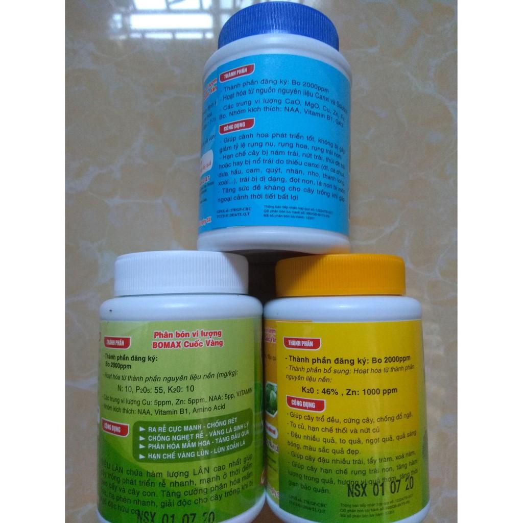 Combo chăm sóc hoa lan, cây cảnh - bomax chai 100 gram