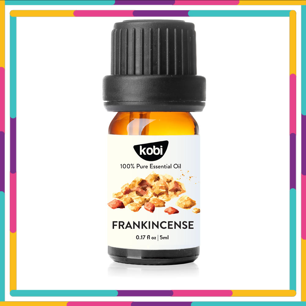 Tinh Dầu Hương Trầm Kobi Frankincense Essential Oil Giúp Giảm Lo Âu, Tái Tạo Da, Kích Thích Tiêu Hóa - 5ml