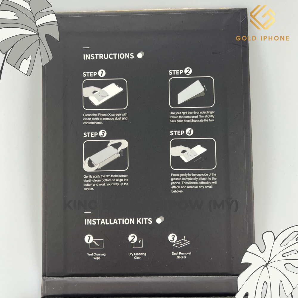 Kính cường lực King Bull Mipow BJ321/BJ213/BJ211 Trong suốt Full màn hình - Hàng chính hãng