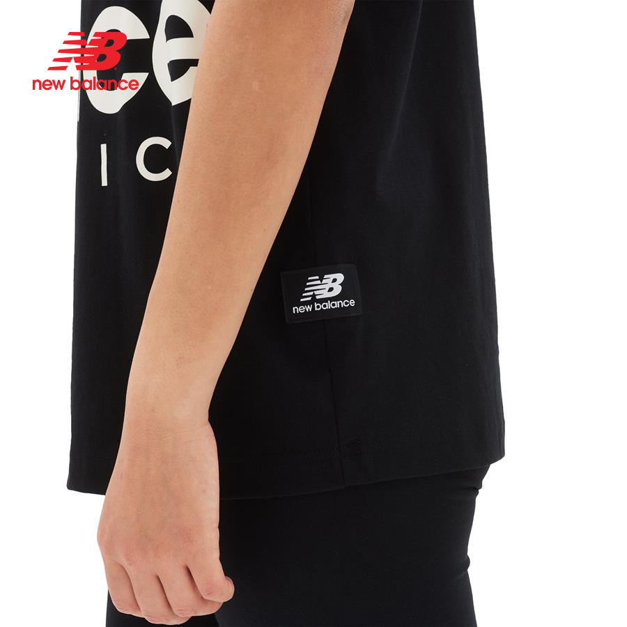 Áo thun thời trang unisex New Balance LIFESTYLE T-SHIRT U BLACK - UT23505BK (form quốc tế)