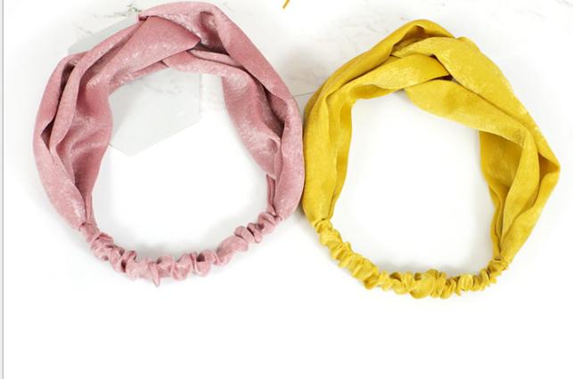 Combo 3 băng đô lụa trơn cao cấp xuất Hàn TB40 (Giao mầu ngẫu nhiên)