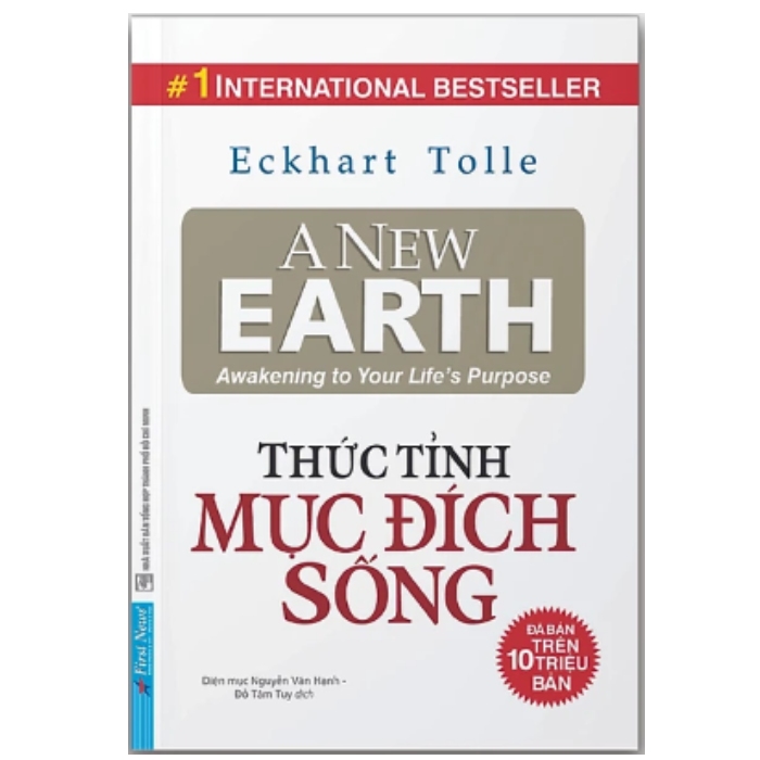 Sách Thức Tỉnh Mục Đích Sống Eckhart Tolle 2023 - Hàng Chính Hãng