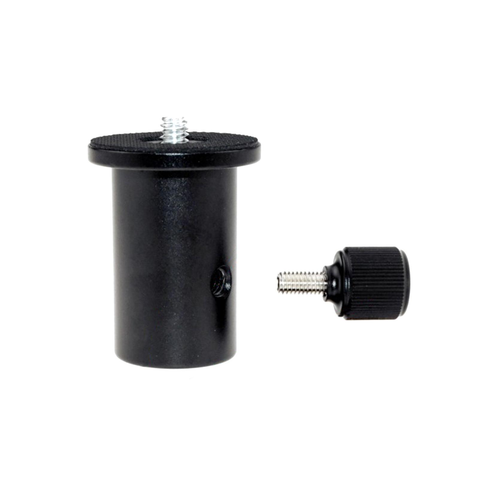 Camera Light Stand Converter Mounting Adapter 1/4" Screw Replacement Part Standard Heavy Duty Metal Stabilizer Head Adapter for Gimbal
