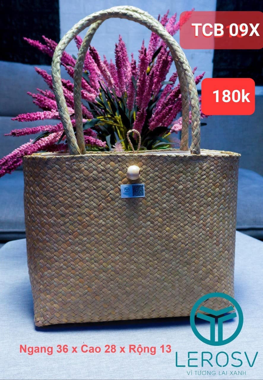 TÚI CỎ BÀNG THỜI TRANG LEROSV ECO