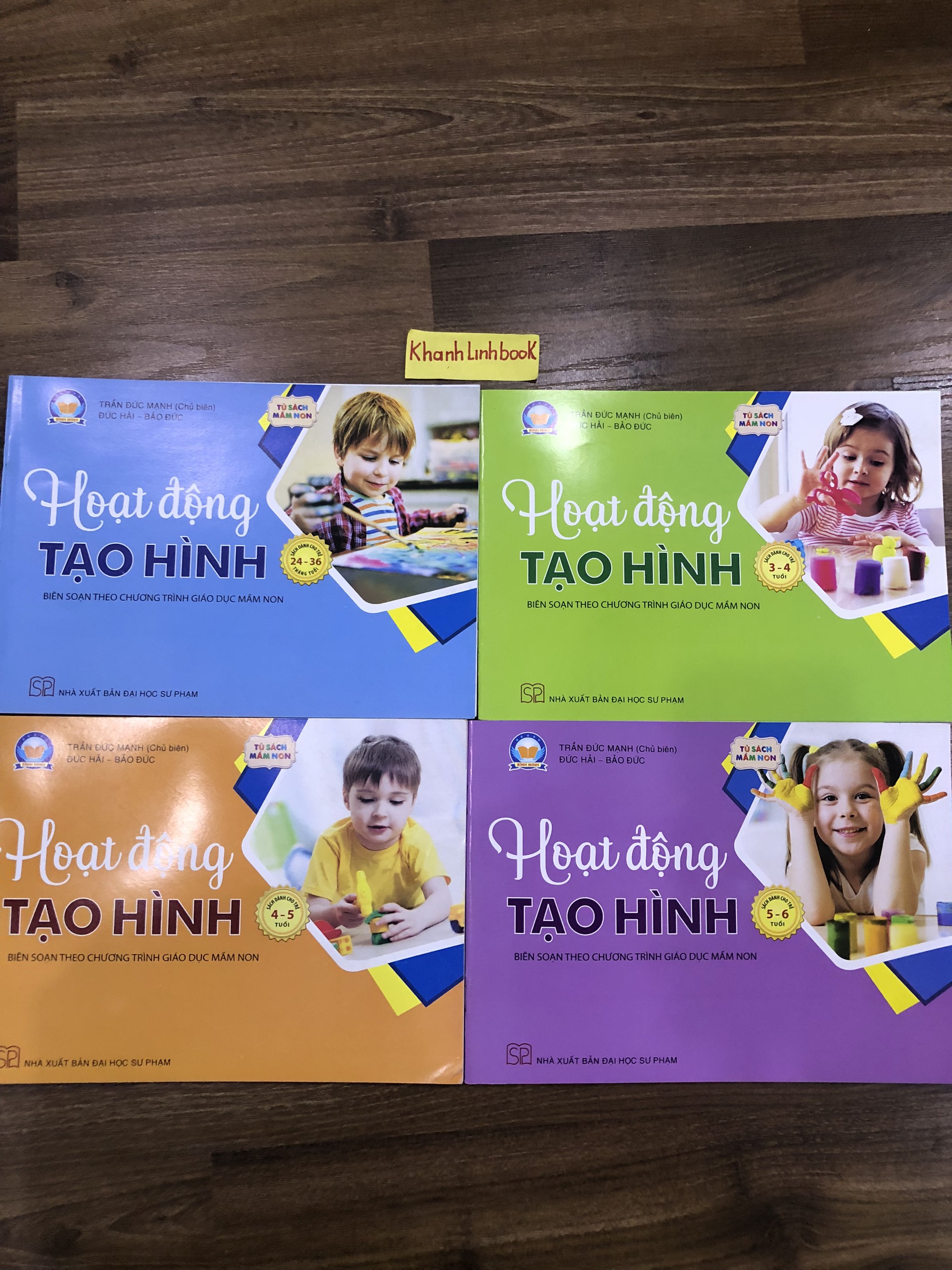 Sách Combo 4 cuốn Hoạt động tạo hình - mầm non cho trẻ