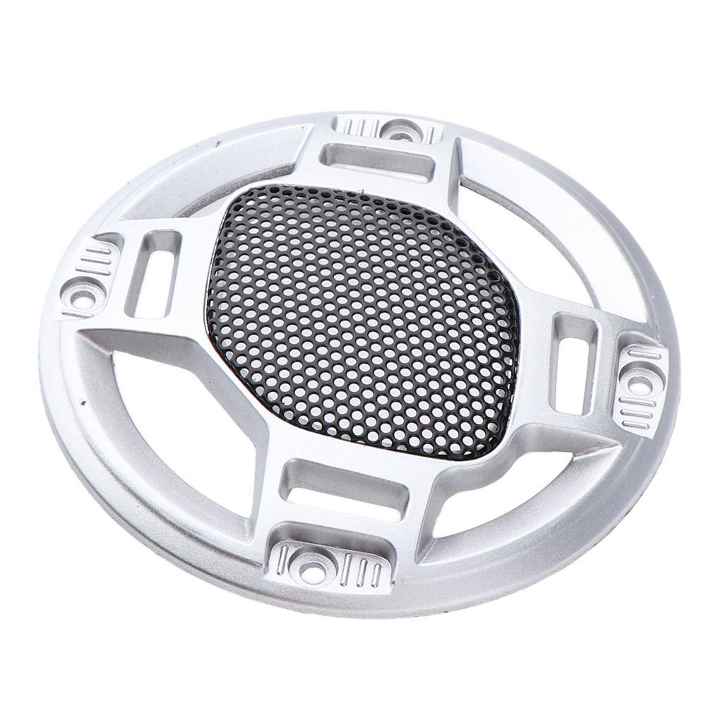4 Pack Car Audio 3 inch Metal Subwoofer Home Speaker Grille Cover Case