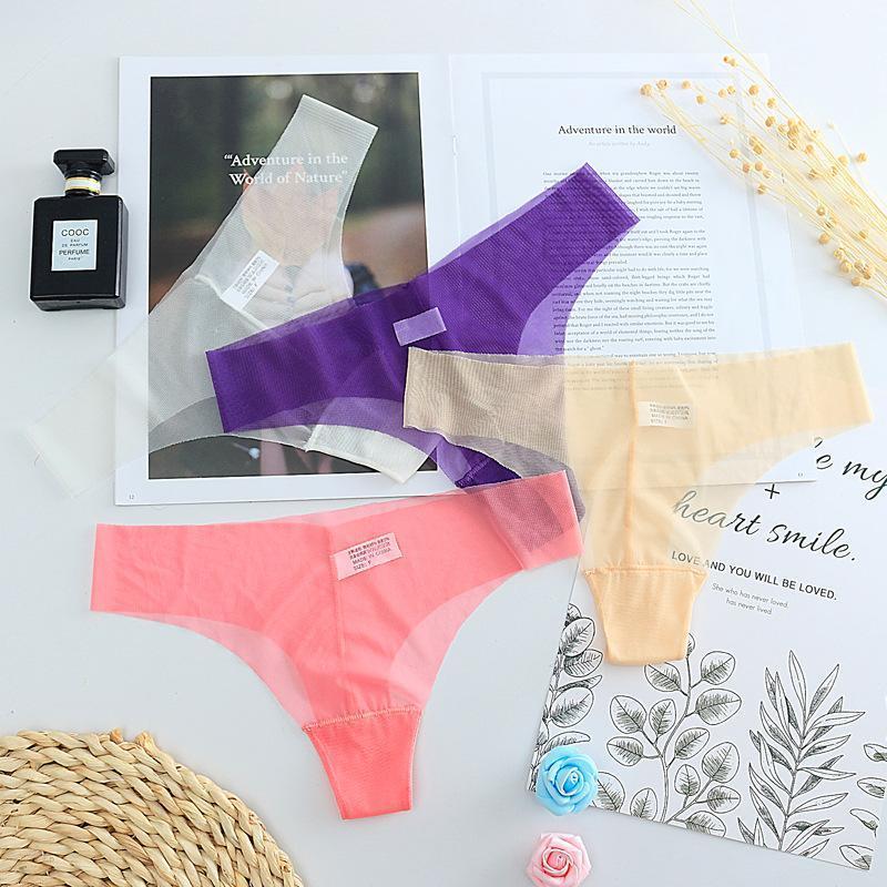 Quần lót nữ chất liệu lưới thun tuyn siêumỏng, siêuthoáng mát. l ọ t. k h e Women Đen