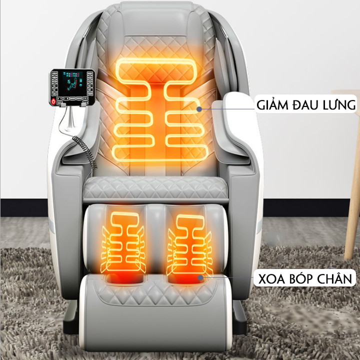 Ghế massage cao cấp Hapo Gold 01|Massage toàn thân tại nhà|CÔNG NGHỆ 4D,massage không trọng lực|Máy đấm bóp toàn thân