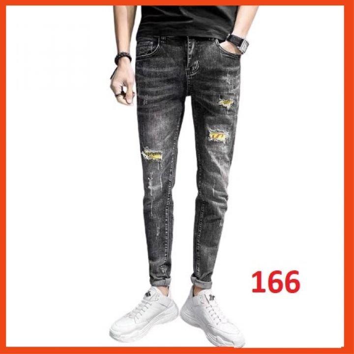 Quần jean nam chất bò co giãn- nhiều mẫu giá rẻ phong cách TINA Ms109