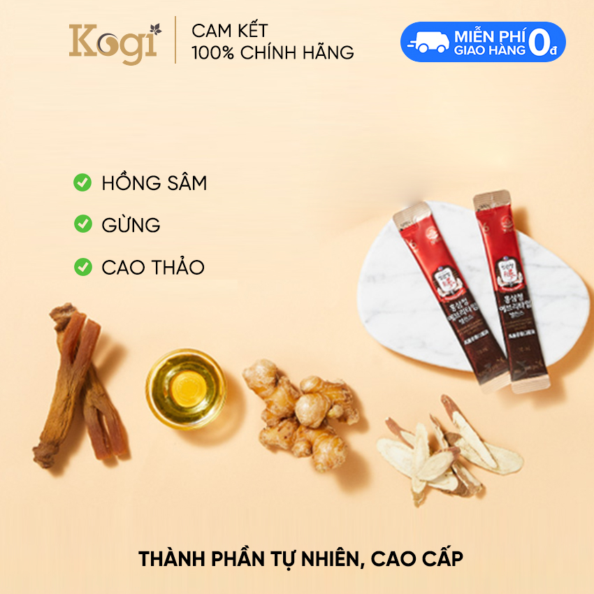 Tinh Chất Hồng Sâm Pha Sẵn KGC Cheong Kwan Jang Extract Everytime New (30 gói)