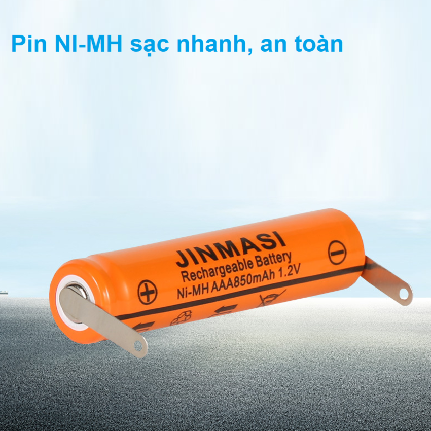 Pin dùng cho máy cạo râu Jinmasi JM850 Ni-MH AAA850mAh 1.2V