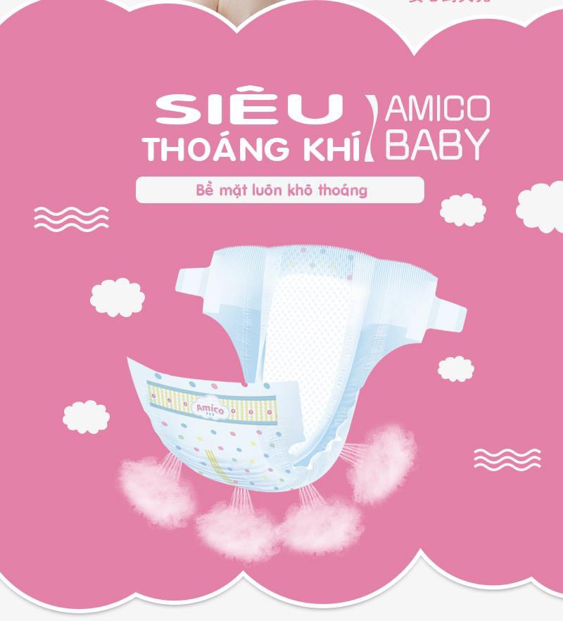 Tã dán Amico nội địa Nhật size L54+4