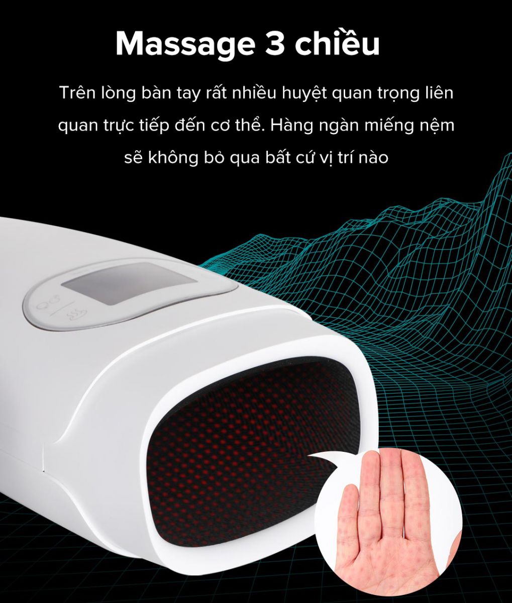 Máy Massage Chân Xiaomi Leravan LJF003 Làm Lưu Thông Mạch Máu, Sưởi Ấm Giảm Phù Nề Công Suất 36W - Hàng Chính Hãng