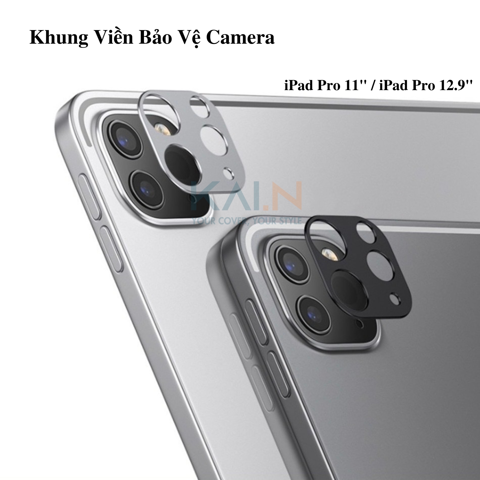 Khung Viền Kim Loại Bảo Vệ Camera Dành Cho iPad Pro 11" / iPad Pro 12.9"