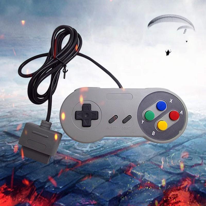 Tay cầm chơi game có dây thiết kế đa năng SNES