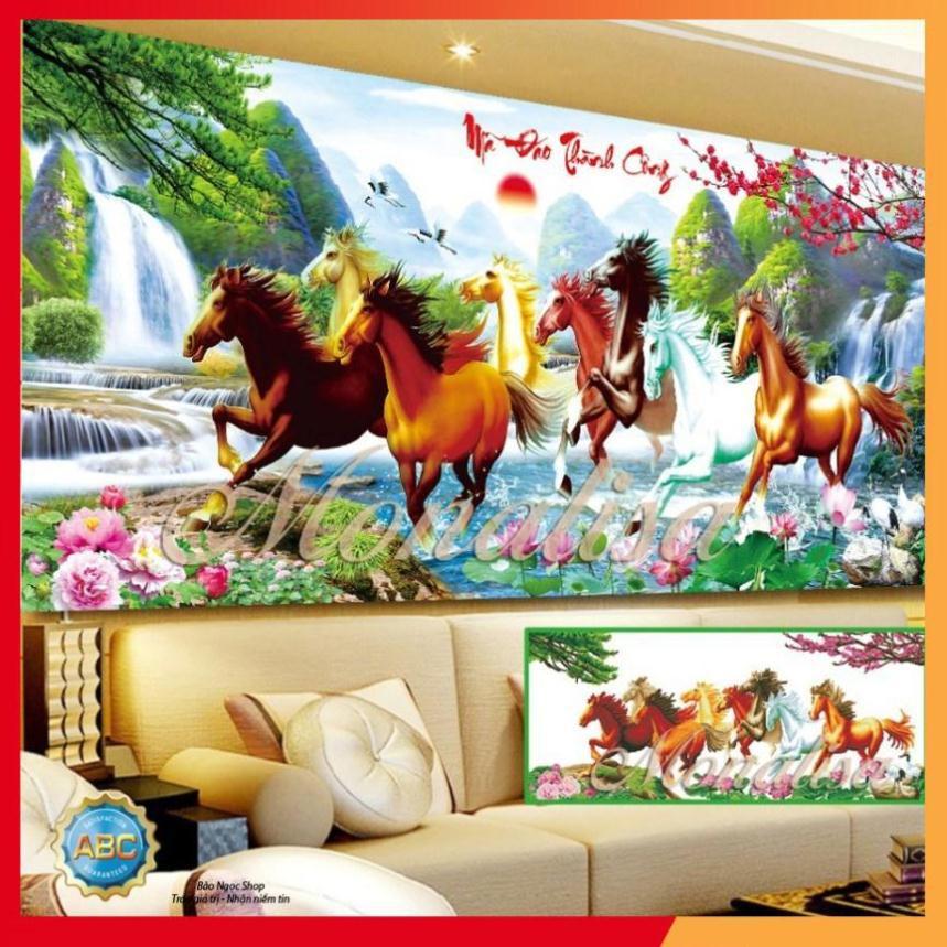 Tranh Đính Đá MÃ ĐÁO THÀNH CÔNG