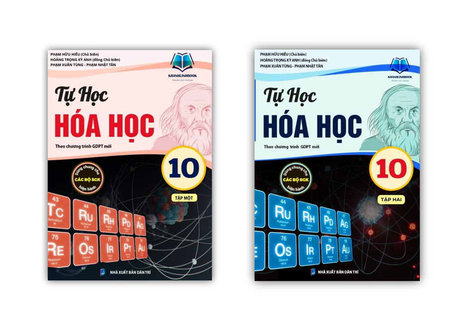 Sách - Combo Tự học hóa học 10 - tập 1 + 2 theo chương trình GDPT mới (TH)