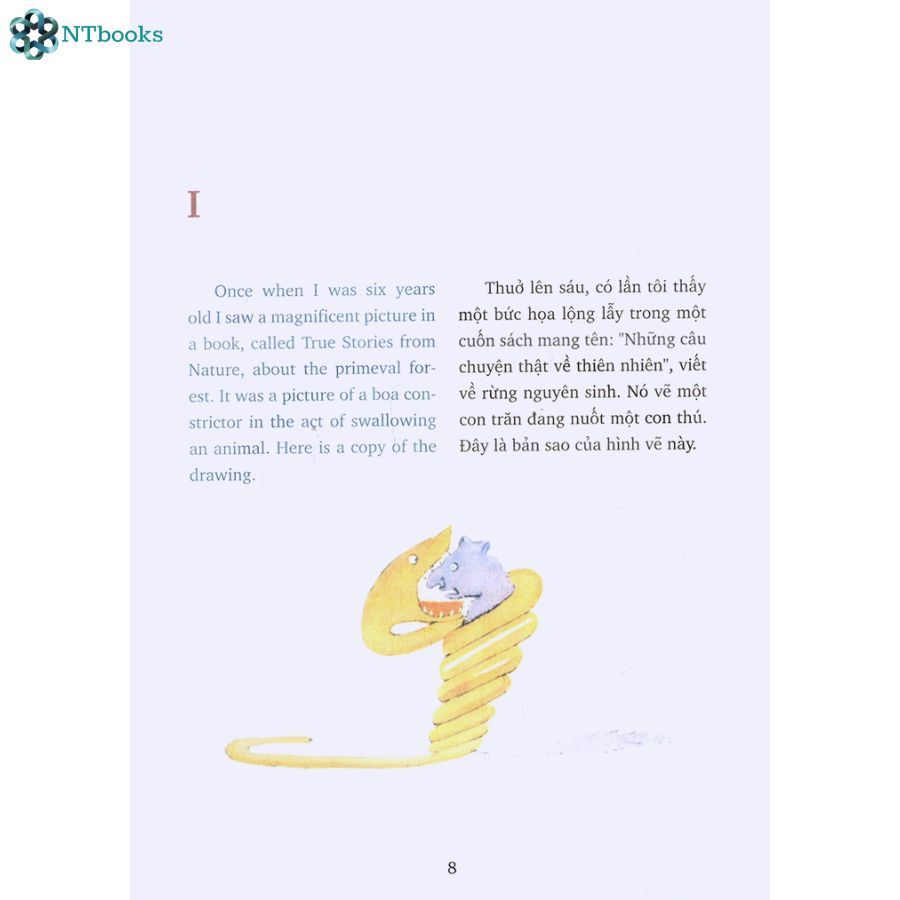 Sách Hoàng Tử Bé - The Little Prince - Học Tiếng Anh Cùng Sách Song Ngữ