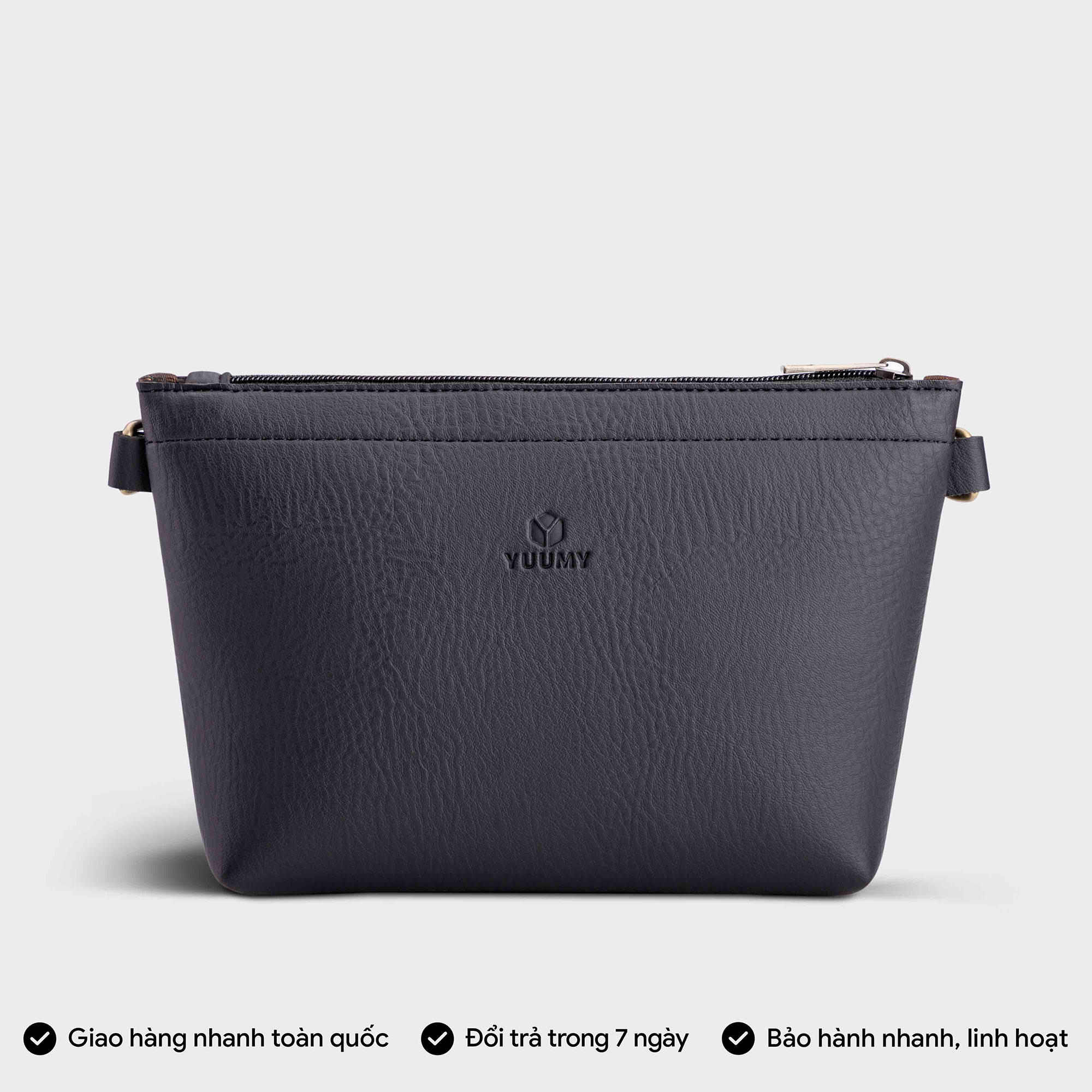 Túi Yuumy ( Thời trang nữ kiểu cầm tay size 22 - Túi da Bergen YN121 )