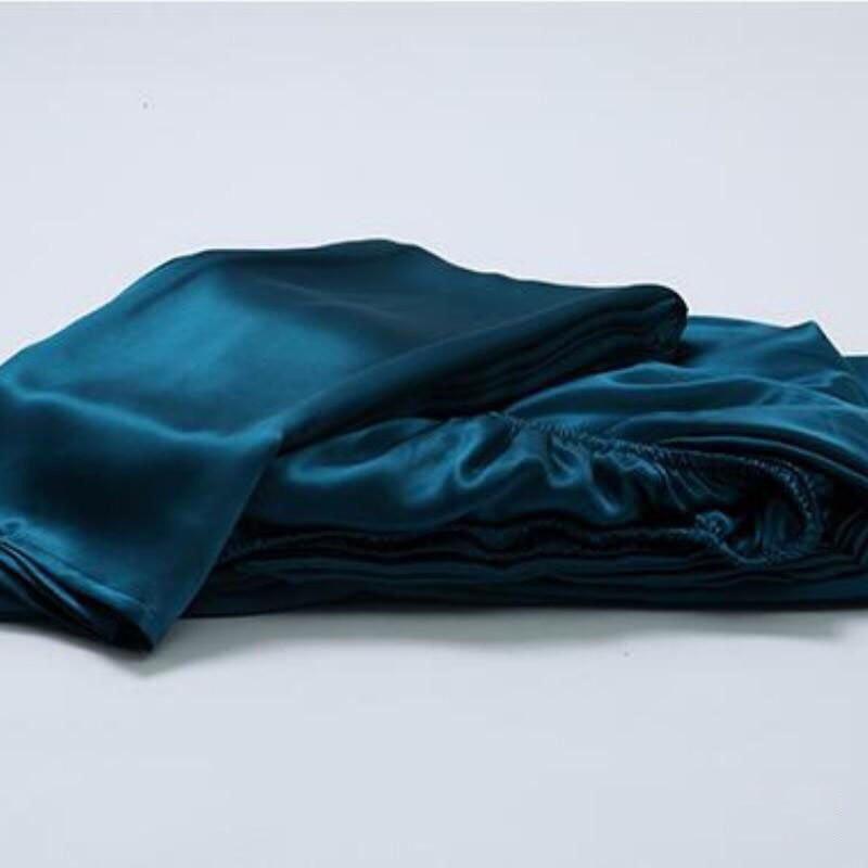 Ga Giường Drap Lẻ Phi Lụa Lavish Silk cao cấp mát lạnh hàng loại 1 không nối vải - Xanh Cổ Vịt