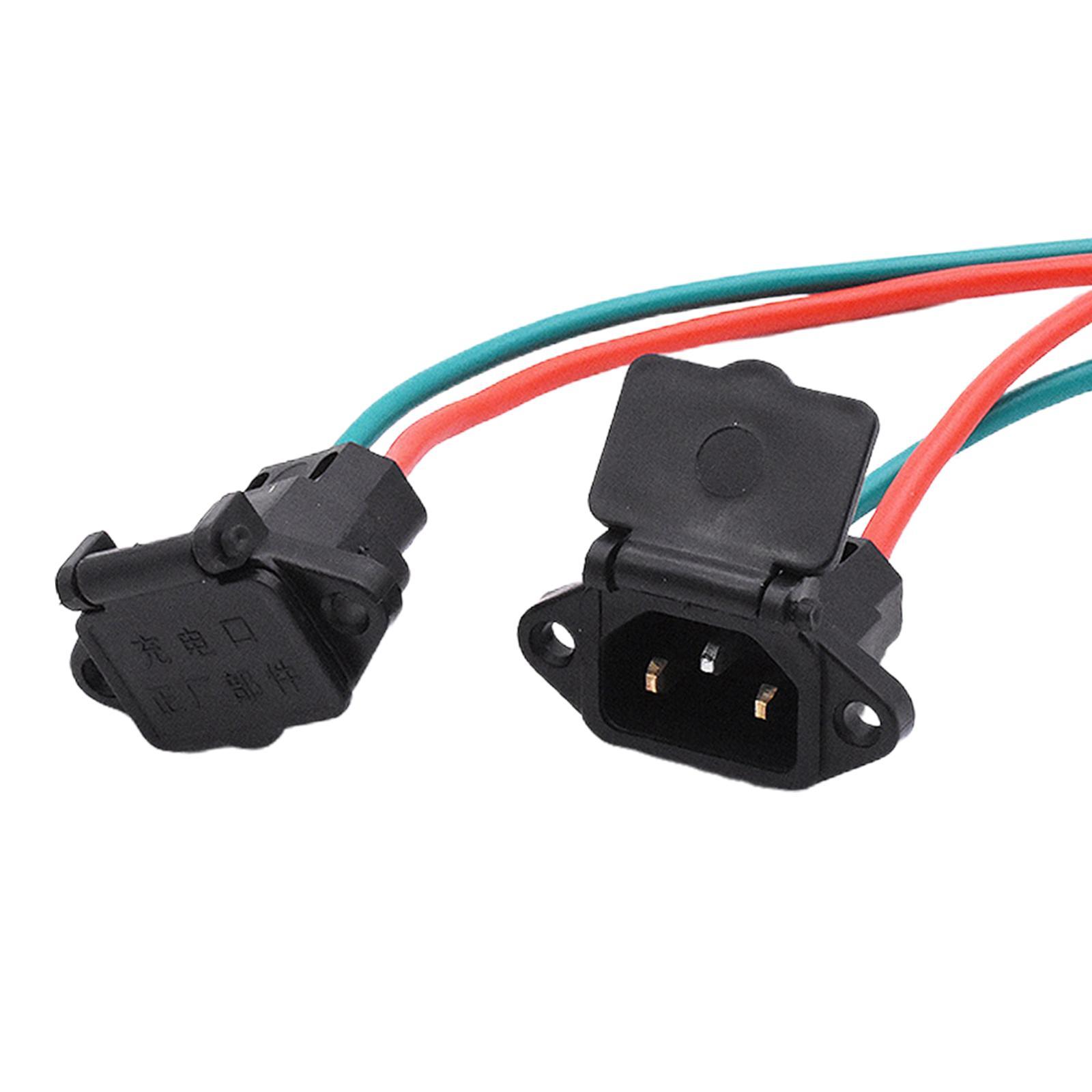 Battery Charging Port Charger Socket Waterproof Spare Parts Durable
