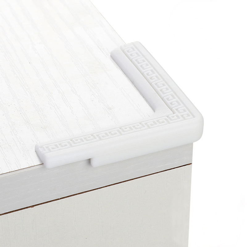 Bộ 8 Miếng Dán Silicon Chống Va Đập Tạo Tiếng Ồn Góc Cạnh Cửa Sổ, Cửa Ra Vào, Hộc Bàn Cao Cấp