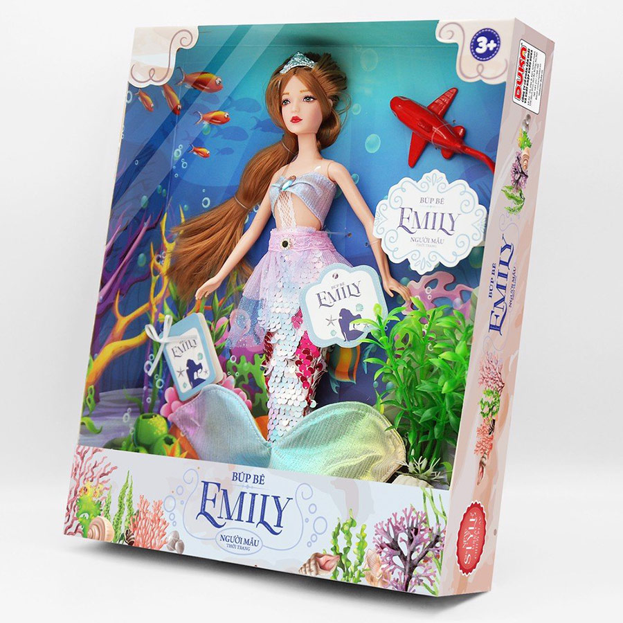 Búp Bê Emily - Người Mẫu Thời Trang DK81031 - Màu Ngẫu Nhiên