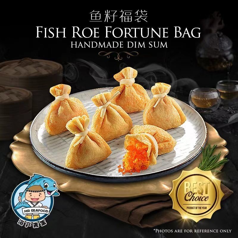 TÚI TIỀN MAY MẮN TRỨNG CÁ 160G _ FISH ROE LUCKY BAG EB MALAYSIA