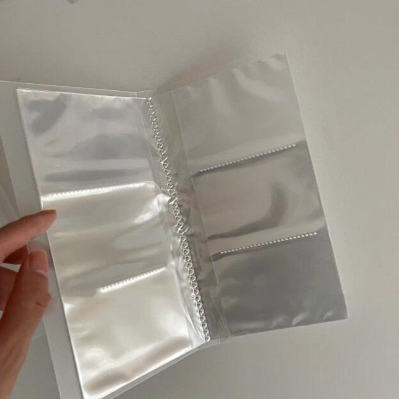 PVC Jewelry Storage Organizer for Earrings Album Cards