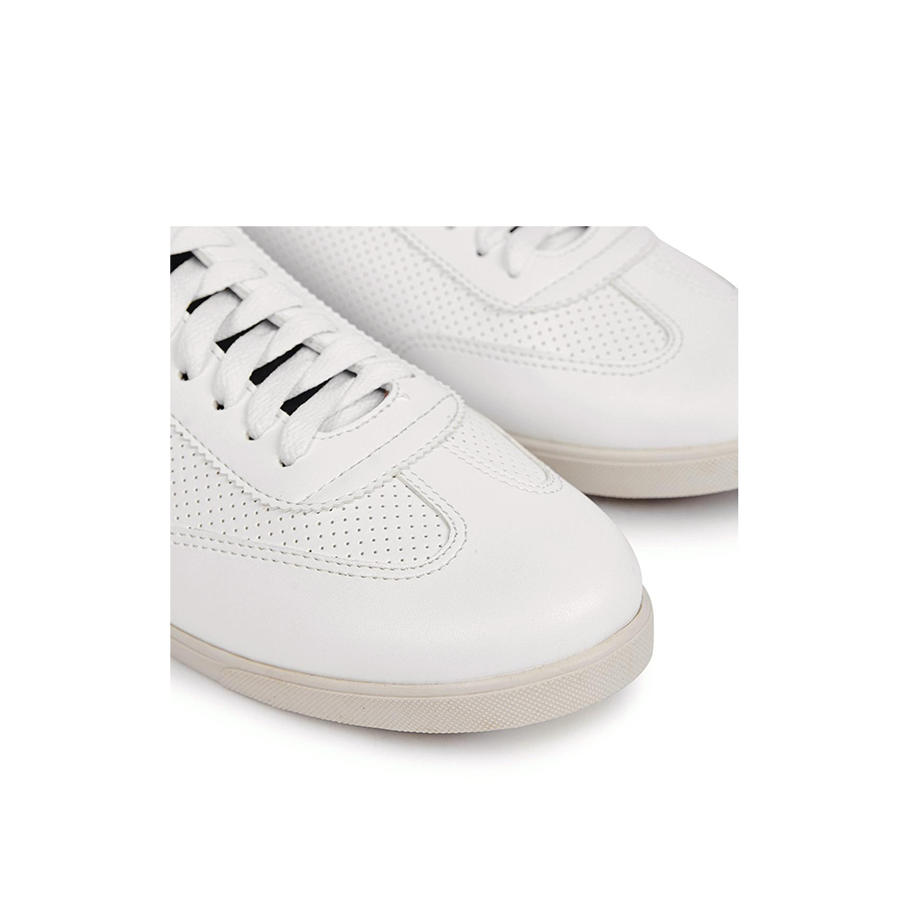 Giày Sneaker Tomoyo  Nam Cột Dây Màu Trắng Lót Da Cừu Siêu Êm TMN21507