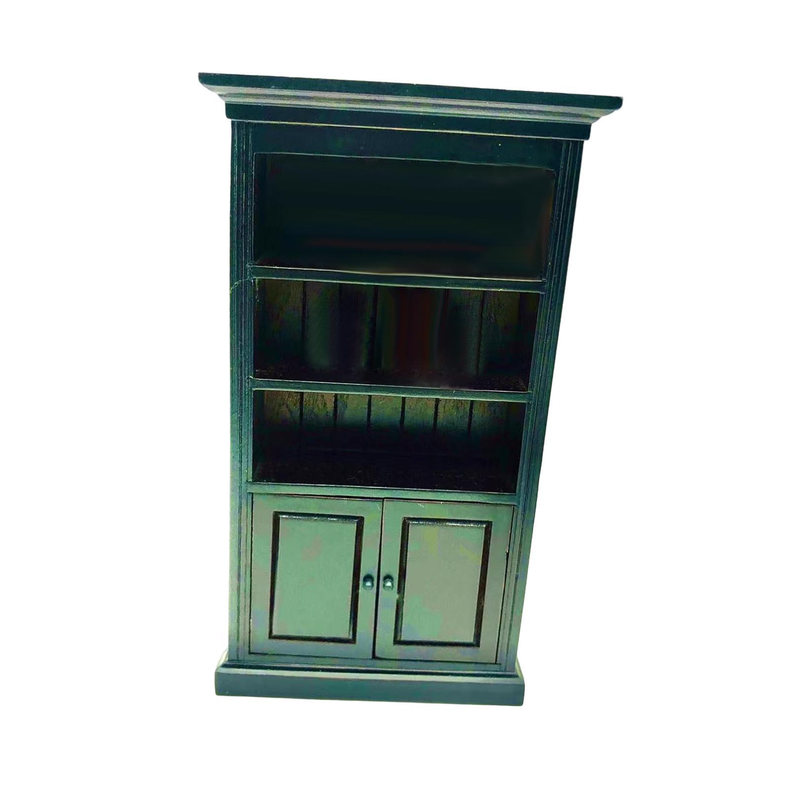 1/12 Miniature Furniture Decoration Wooden Ornament Gifts Furnishings for Dollhouse Bedroom