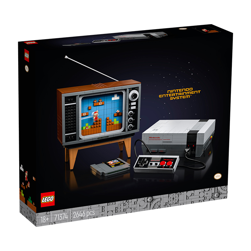 Đồ Chơi LEGO ADULTS Máy Chơi Trò Chơi Nintendo Entertainment System 71374