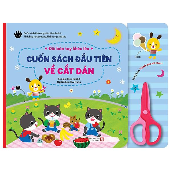 Sách - Đôi Bàn Tay Khéo Léo - Cuốn Sách Đầu Tiên Về Cắt Dán - Bìa Cứng
