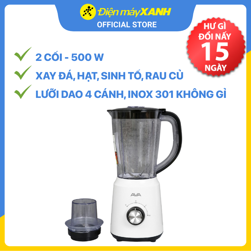 Máy xay sinh tố Ava BL9006-GS - Hàng Chính Hãng