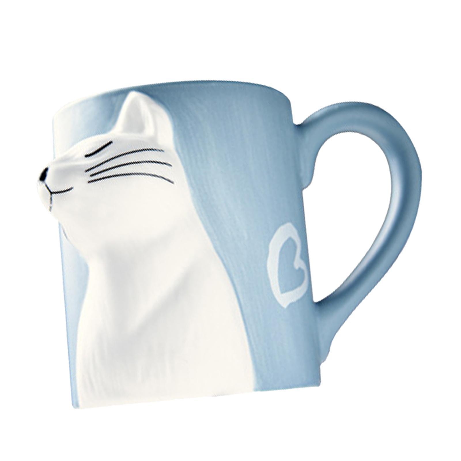 Lovely Cat Mug Camping Mug Tea Cup for Newlyweds Wedding Gift