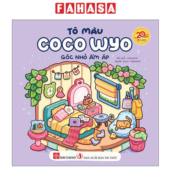 Sách - Tô Màu Coco Wyo - Góc Nhỏ Ấm Áp